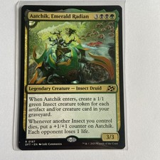 MTG: Aetherdrift - Aatchik, Emerald Radian-  Rare - 0187 NM 