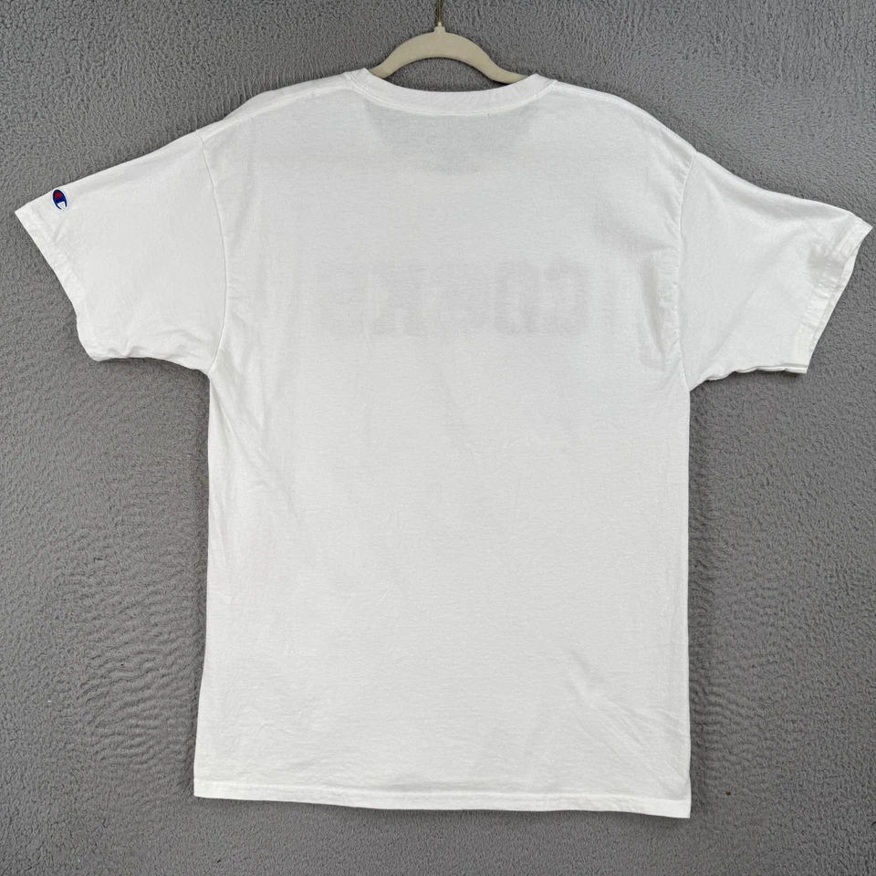 South Carolina Gamecocks Shirt MENS Large White Champion Athletic Cotton Tee - Image 2 of 4