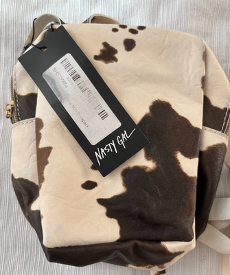 Nastygal small faux-leather backpack P1034BLK.jpg?v=1709312994&  main image 4