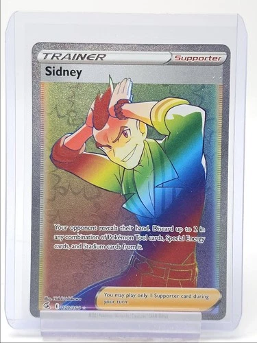 SIDNEY 2021 POKEMON SWSH FUSION STRIKE SECRET RARE 279/264 Q0405