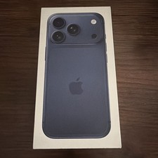 iPhone 17 Pro Deep Blue 256GB Model A3256 EMPTY BOX ONLY Includes Box Inserts