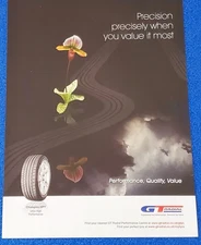 2011 GT RADIAL PERFORMANCE CENTER ULTRA HIGH PERFORMANCE TYRE / TIRE PRINT AD