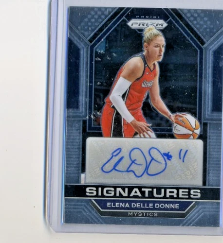 Elena Delle Donne 2023 WNBA Panini Signatures Prizm Certified Autograph Auto