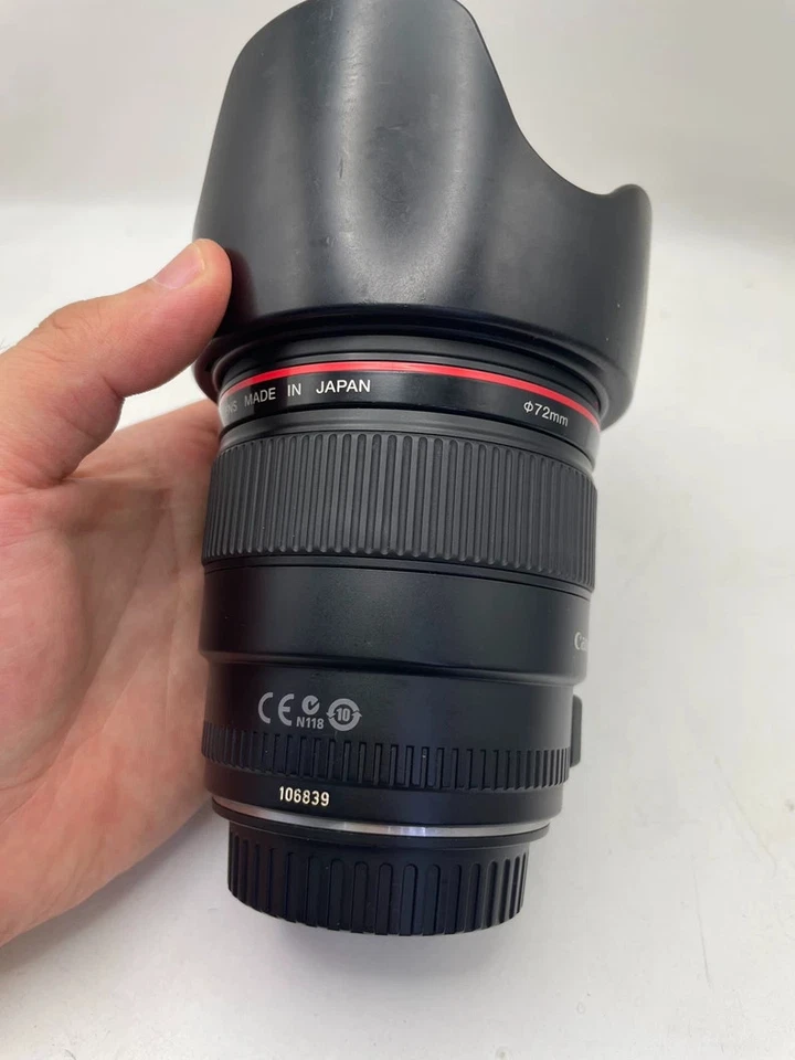 Lente Canon EF 35 mm f/1,4 L USM Prime para cámara con montaje EF - Usada 95 % nueva Foto 3 de 4