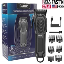 Professional Hair Clippers Trimmer Cutting Beard Cordless Barber Shaving Machine