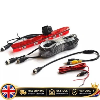 UK Reverse Camera For Vauxhall Vivaro C Peugeot Expert Rear Brake Light Kit - Image 1 of 4