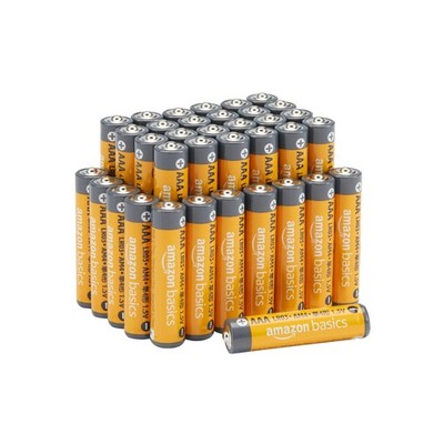 Amazon Basics AAA Long-Lasting Alkaline Batteries, 36 Count (Pack of 1)