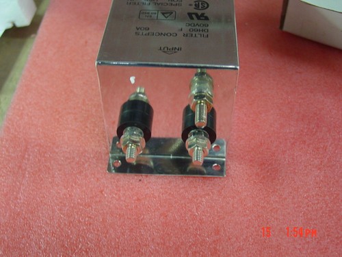 NUOVO Filtro Concepts DH60F 60A Filtro Powerline DC ad alte prestazioni - Foto 4 di 4