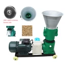 2mm Chicken Duck Cub Feed Pellet Mill Machine 220V w/2mm Detachable Disc&Casters