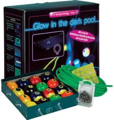 Aramith American Pool Glow in the Dark floreszierend 2 1/4'' (57 mm) Kugelset