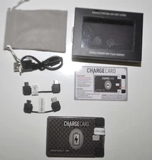 AquaVault Charge Card Credit Card Size Apple & Android PowerBank 2300mAh