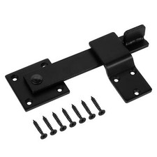 6 Inch Heavy Duty Barn Door Flip Gate Latch Sliding Door Latch for Fence Shed
