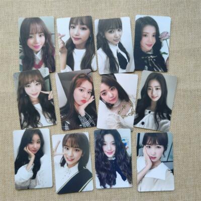 Kpop IZONE COLOR*IZ 1st Mini Album Photocard Self Made Autograph