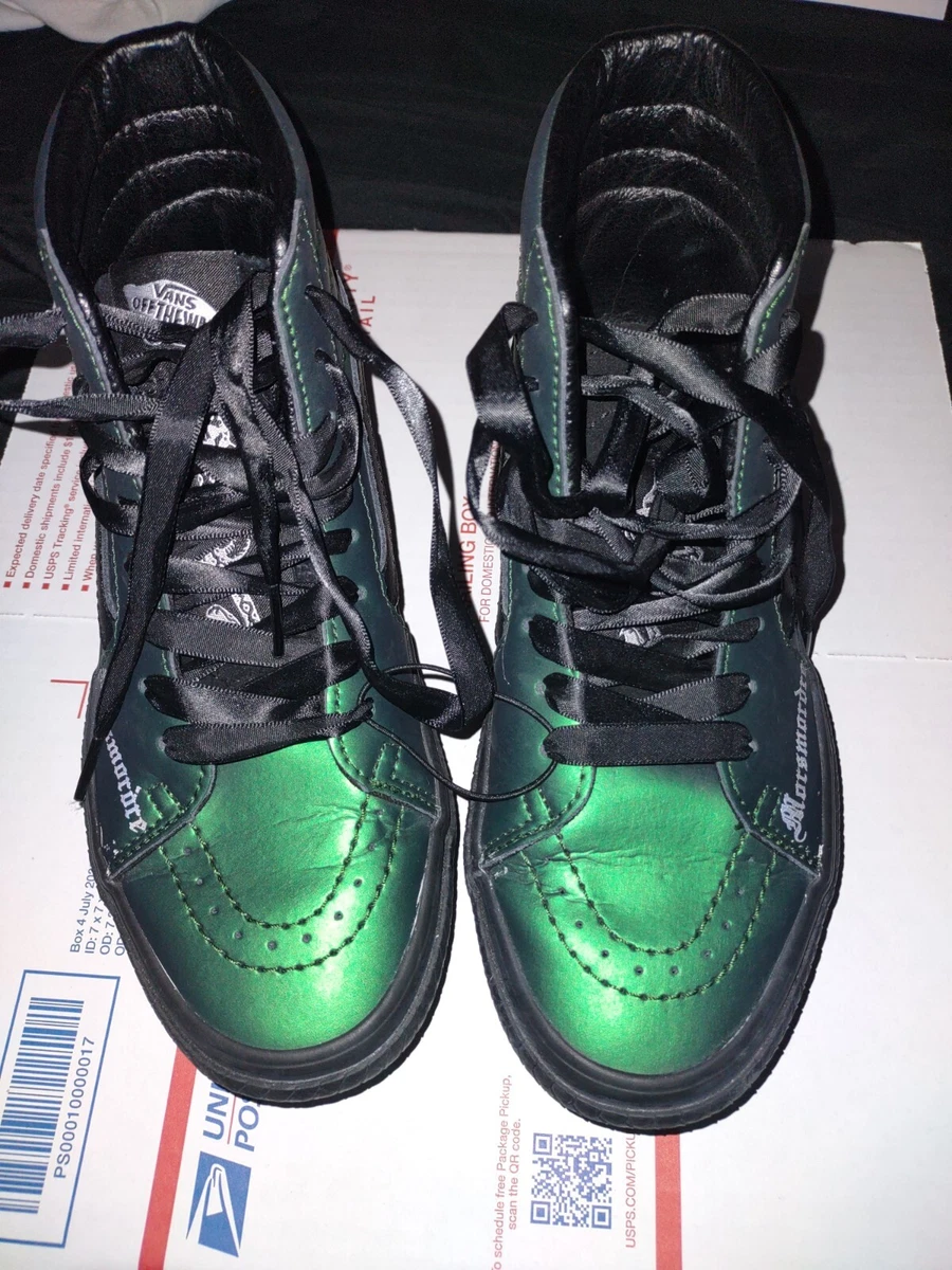 Vans x Harry Potter Morsmordre Sk8 Hi Green Black Men s Size 5 Women s 6.5