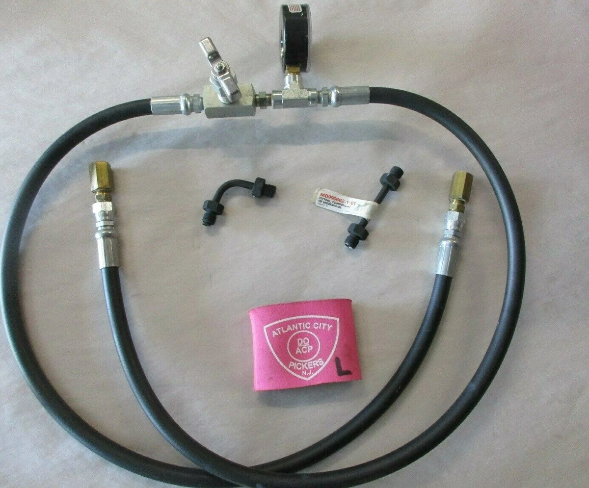 MILLER MITSUBISHI OTC TOOL MB990662-01 OIL PRESSURE GAUGE & HOSE 