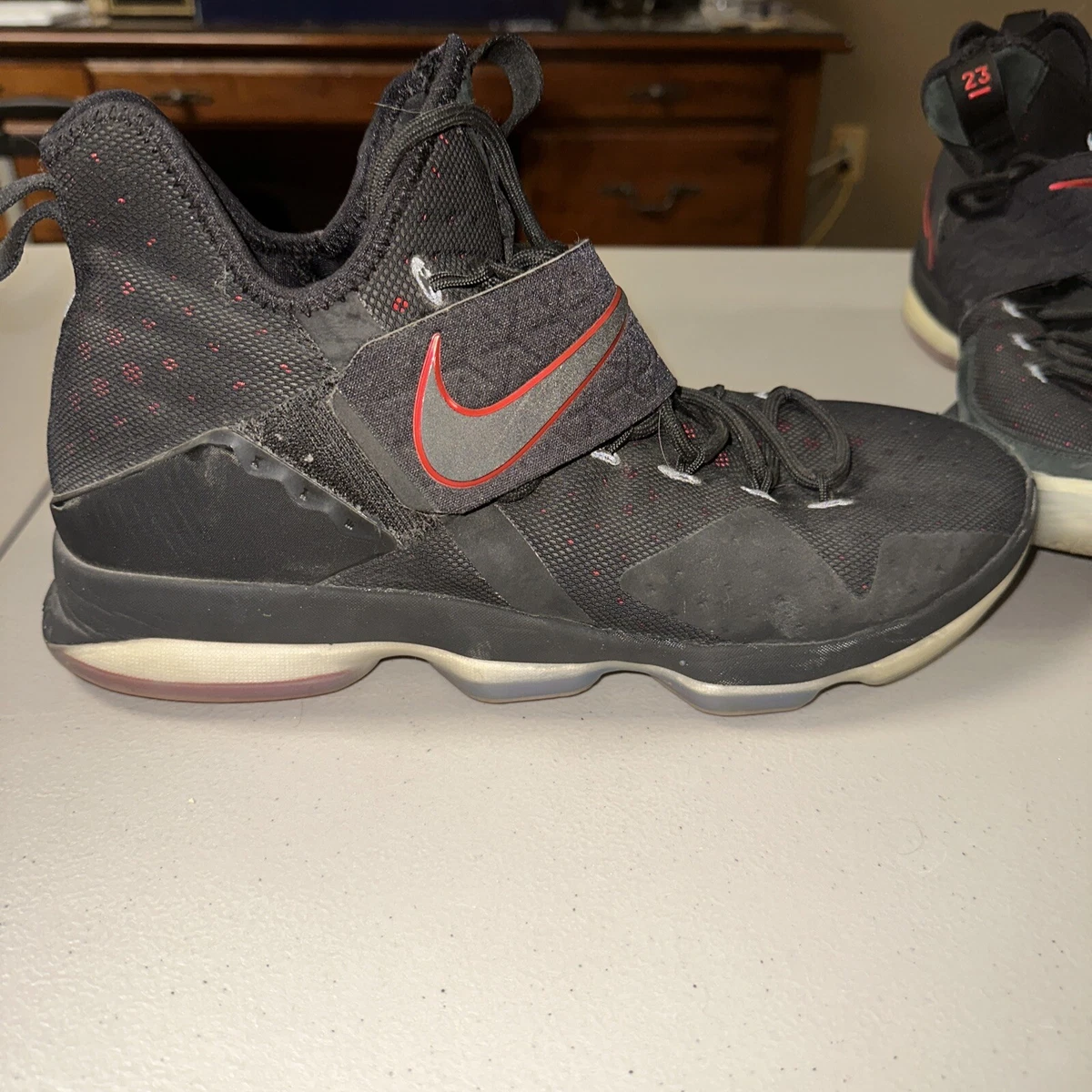 Size 12 - Nike LeBron 14 Bred 2017 | eBay
