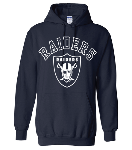 Felpa con cappuccio Las Vegas Raiders con logo - tutti i colori di design + taglie S-5XL - Foto 2 di 10