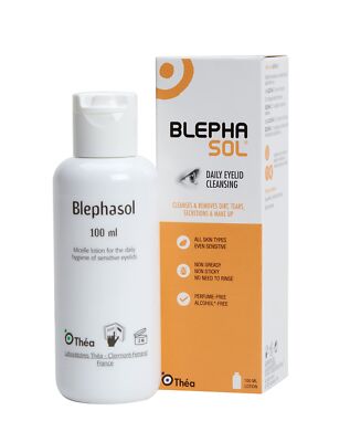 Blephasol Eyelid Lotion 100ml Gentle Cleansing for Sensitive Eyelids