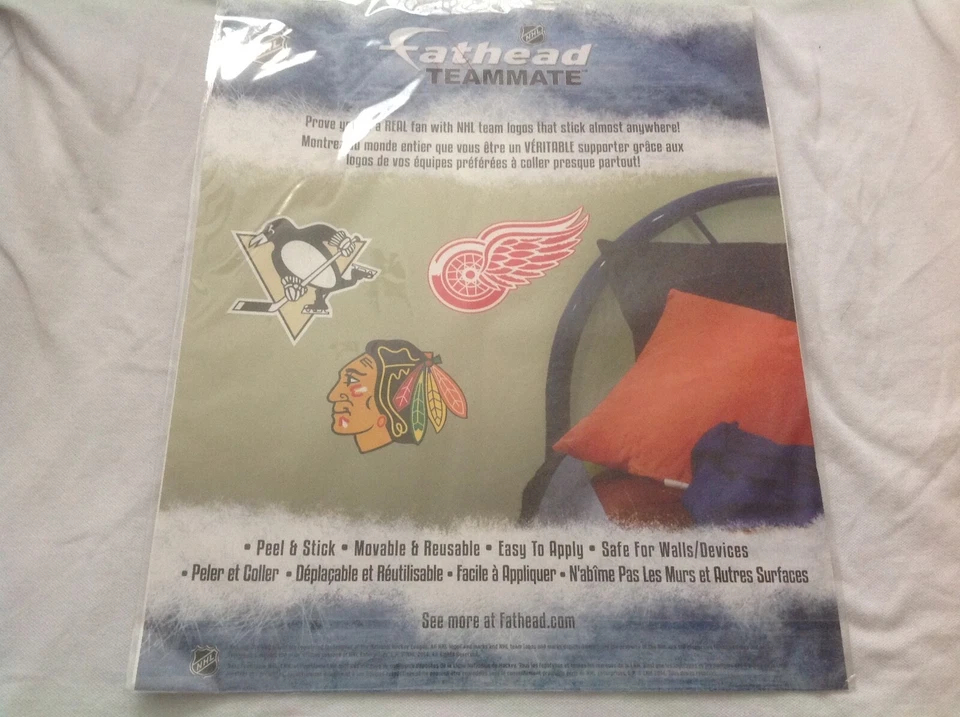 Póster pegatina de pared NHL LOS ANGELES KINGS Fathead compañero de equipo 10" X 11"  Foto 3 de 3