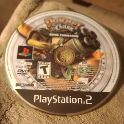 Ratchet & Clank: Going Commando (Sony PS2) Disc Only, Tested. Ships free