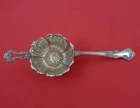 Cambridge by Gorham Sterling Silver Tea Strainer with Flower in Bowl Original 6"