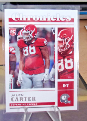 2023 - Chronicles Base Draft Picks - Jalen Carter - Georgia #14