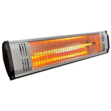 1500W Infrared Quartz Outdoor Space Heater - Wall/Ceiling Mount Garage Heater