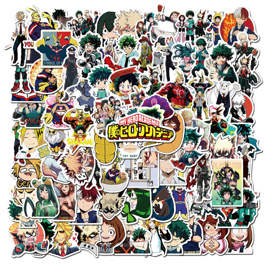 My Hero Academia Characters Sticker Set – Shadow Anime