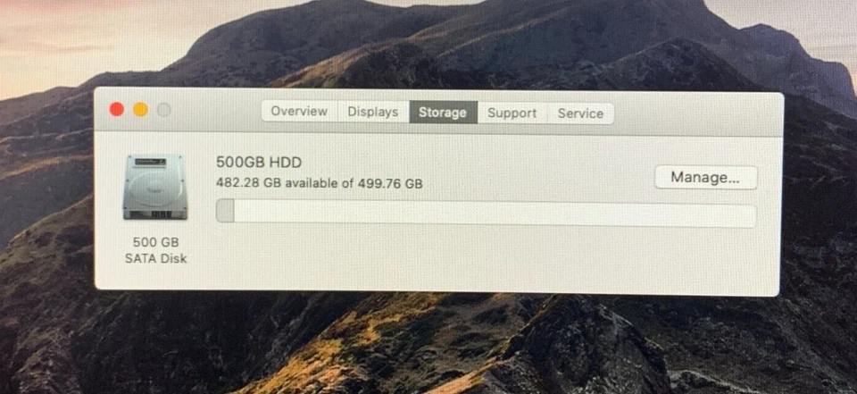 Apple Mac Mini A1347 (Late 2014) - i5 ~ 1.4GHz - 4GB RAM - 500GB HDD - CATALINA - Image 3 of 4