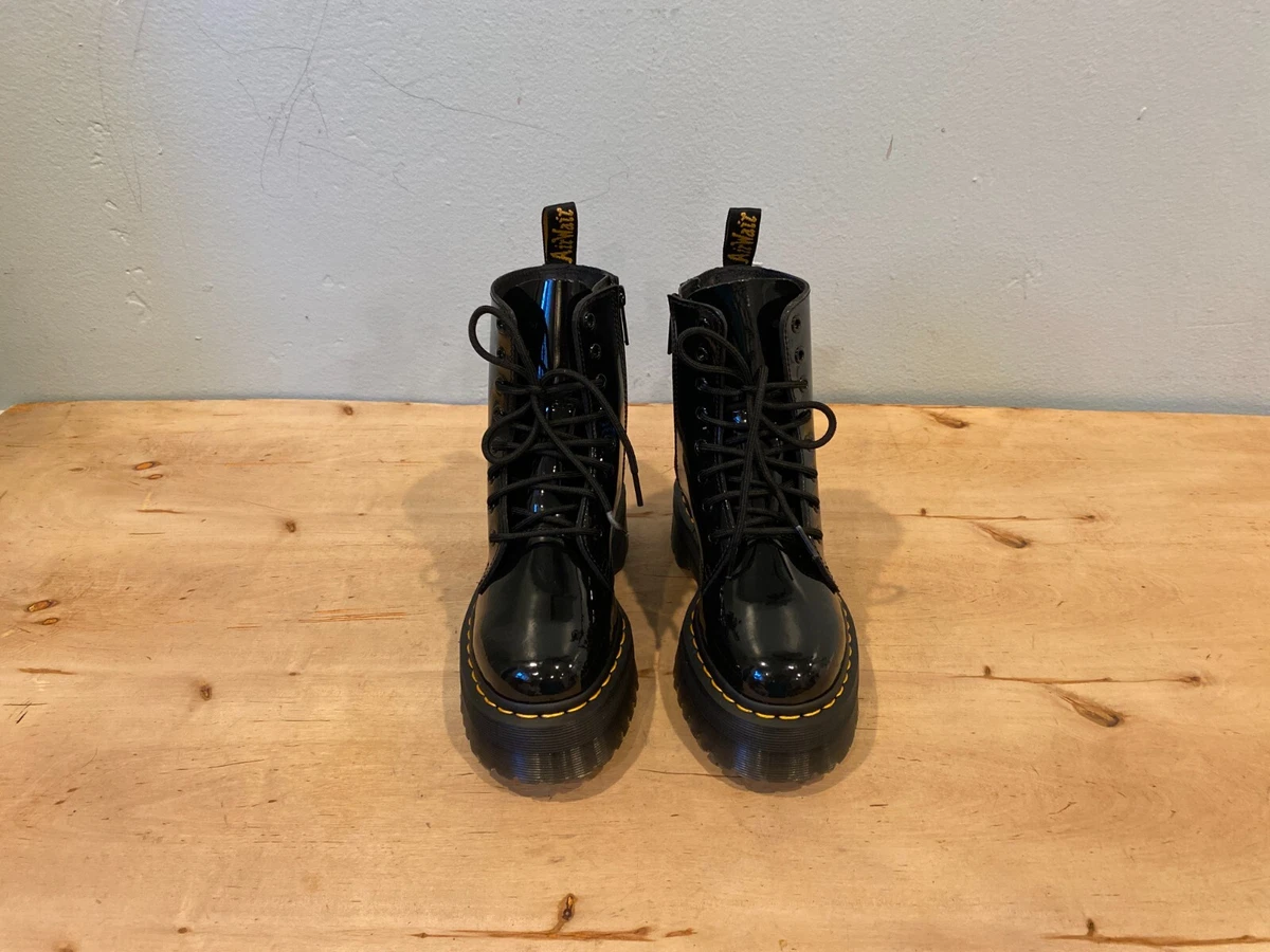 Dr martens 6 eye platform boot cheap