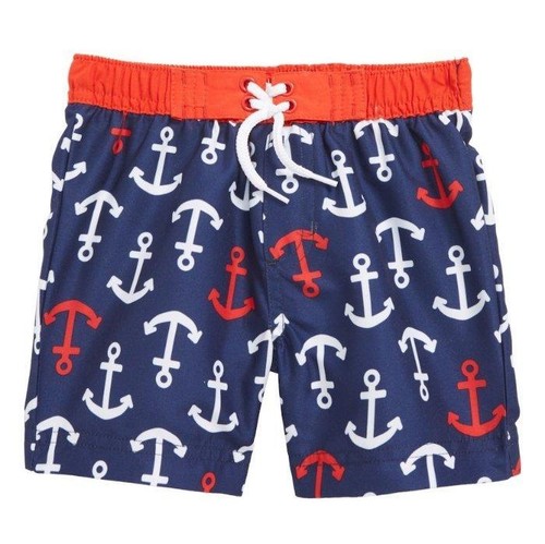 LITTLE ME Baby Boy 18M Nautical 2-Pc. Rashguard Swim Set NWT $50 - Picture 2 of 4