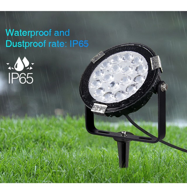 wifi alexa 2.4G RGB CCT Led Path Light Outdoor Lawn Garden Yard