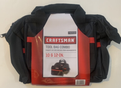 Craftsman 10'' and 12'' Tool Bag Combo Set - Part # 40558