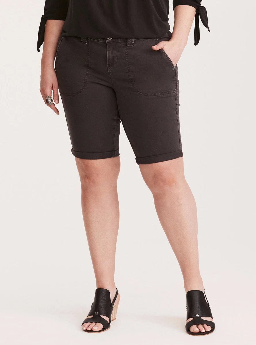 Torrid black best sale shorts