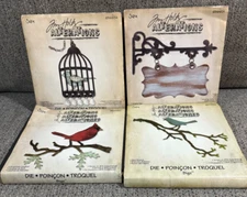 Tim Holtz Dies lot (see description for details) no plastic cover