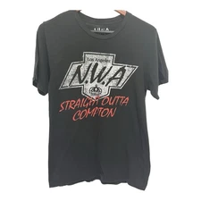 N.W.A. Brand Straight Outta Compton Men’s Black  T-Shirt Size Small Unisex