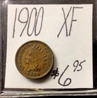 1900 Indian Head Cent XF! ENN Coins