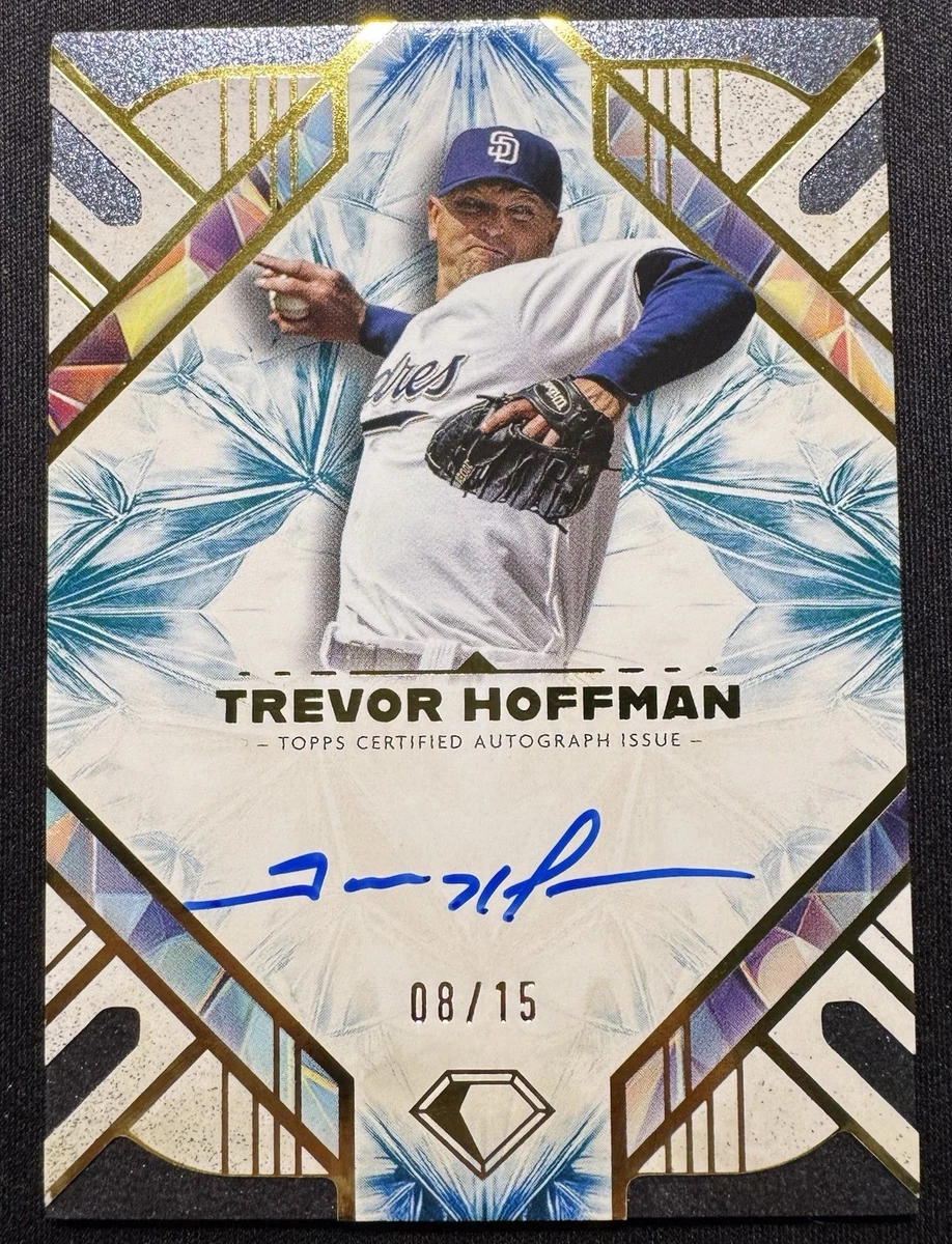 トレバー MLB Trevor Hoffman サインカード ホフマン 直筆サインカード 