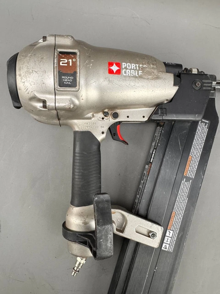 Clavadora de marco redonda completa PORTER-CABLE FR350B 21 grados 3-1/2 pulgadas Foto 2 de 4