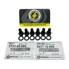 90-05 Mazda Miata MX5 Clutch OEM Pressure Plate Bolt Set 6 Complete 9YA00-0804