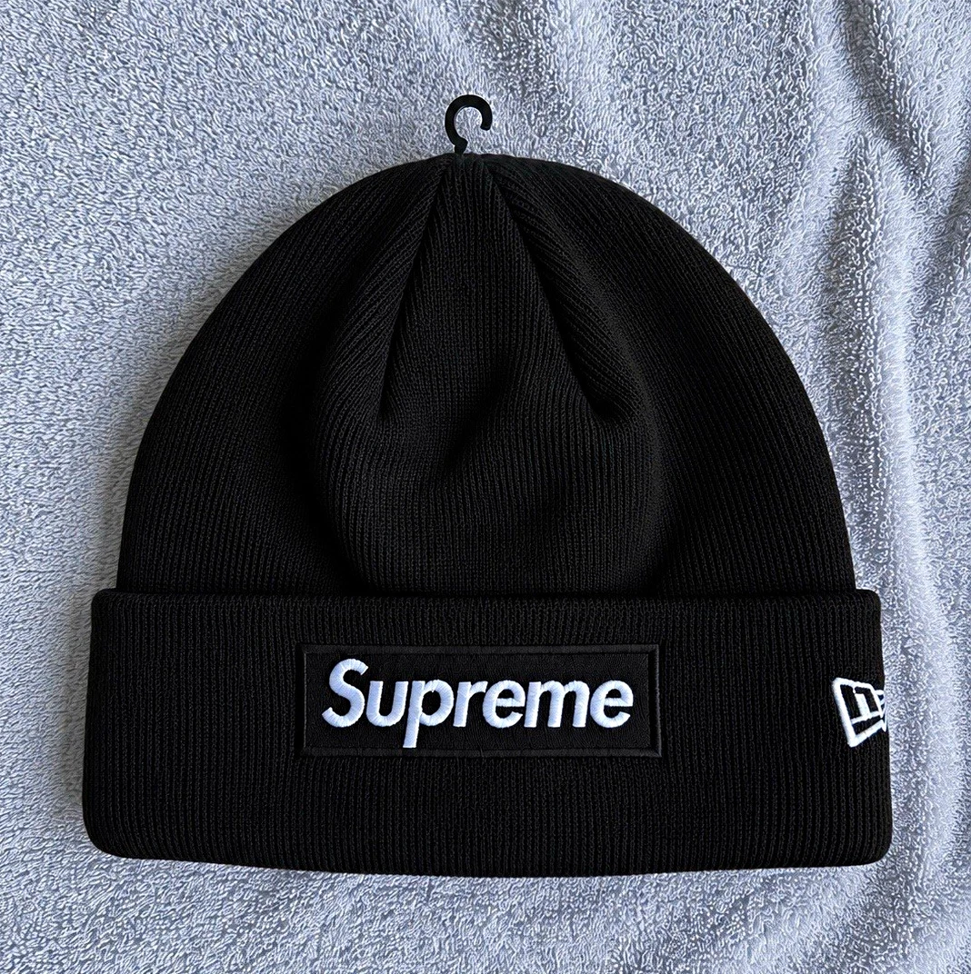 Supreme Beanie Black Hats for Men for sale | eBay