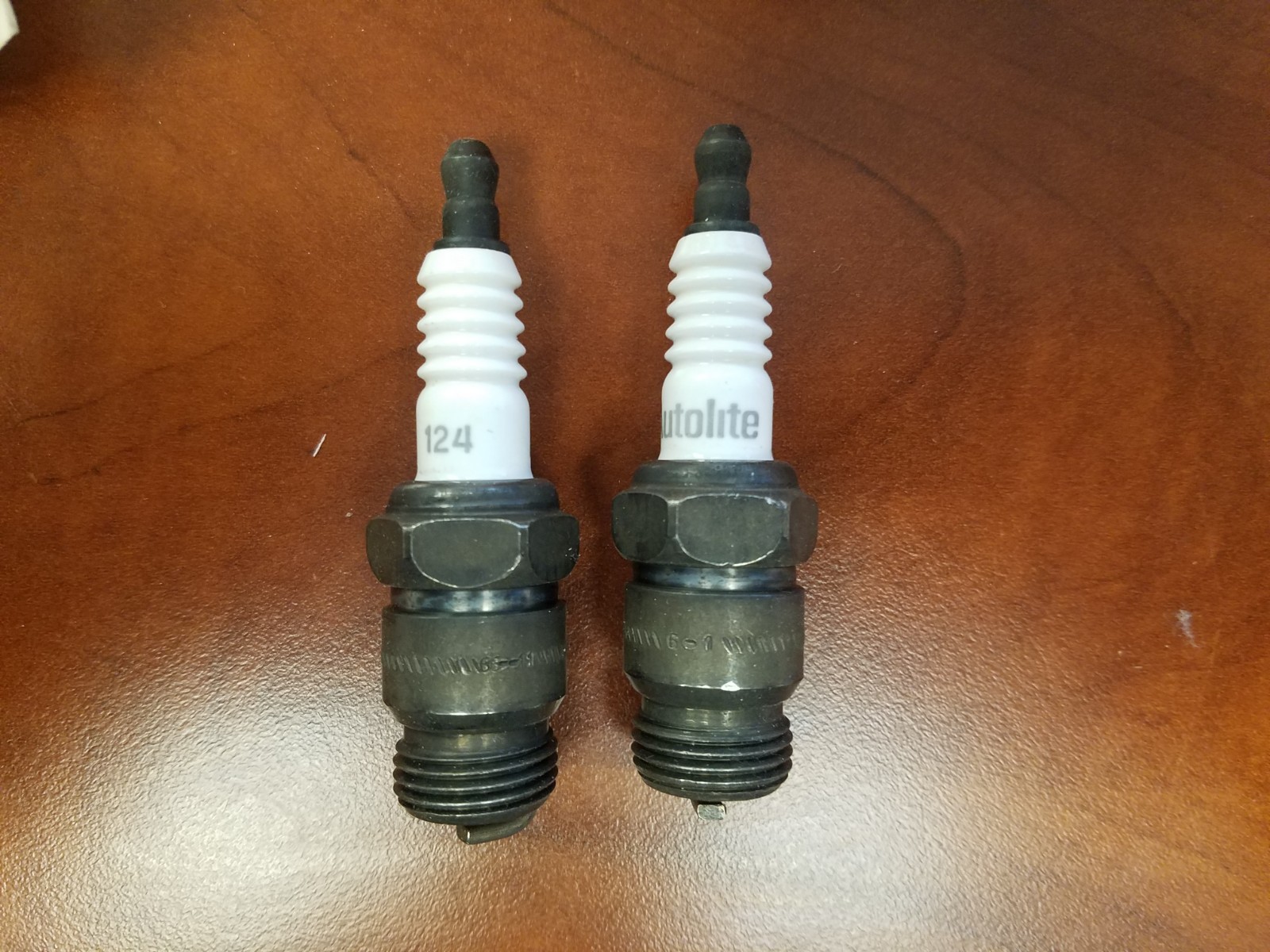 Autolite 124 Copper Resistor Spark Plug 2 Pack