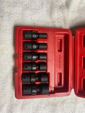 Sunex Tools 14 Inch Drive 6 Piece Impact Universal Impact Socket Set 1813