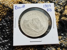 Canada Trade Dollar - No Tariff - Banff Alberta 1987 - B8