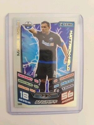 Match Attax Extra 13/14 Saglik Hattrick Held 599 Paderborn 2013/2014