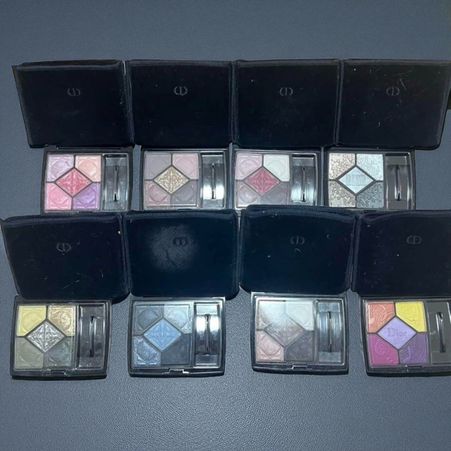 Dior 10 Eyeshadows Sankurulet & Show Monotone Palette  Bundle