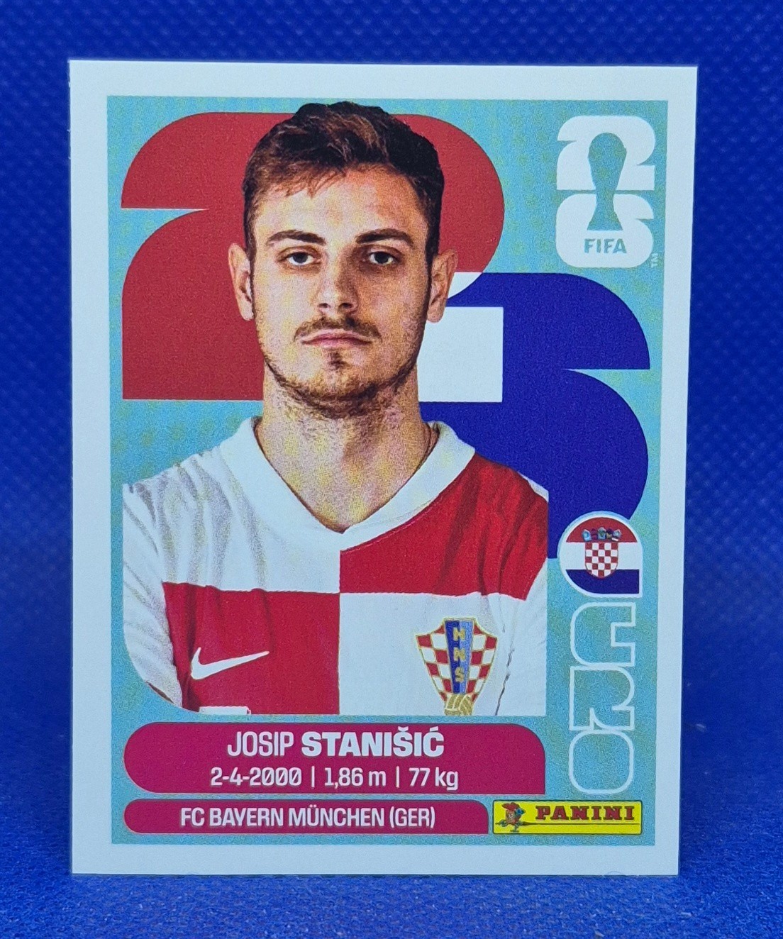 2026 Panini FIFA World Cup Sticker Josip Stanisic #CRO 5 - Croatia