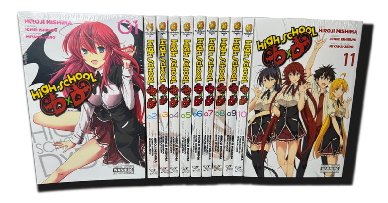 High School DxD Manga Volumes 1-11 Complete Set English NEW Sealed! Yen Press!