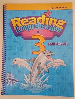 Abeka Reading Comprehension 3 Skill Sheets Parent Edition