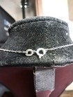 Dainty 925 16' Cable Chain w. 925 Wishbone Pendant marked $ ,Chain is  0.5 mm  — photo 3